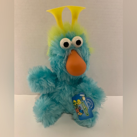 Toys Vintage 1992 Sesame Streetelectricblue Honker Small By Applause